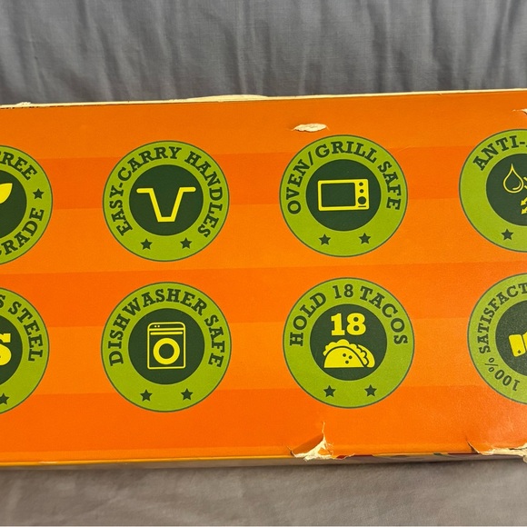 Fiesta Kitchen Taco Holder Party Kit - Picture 2 of 2